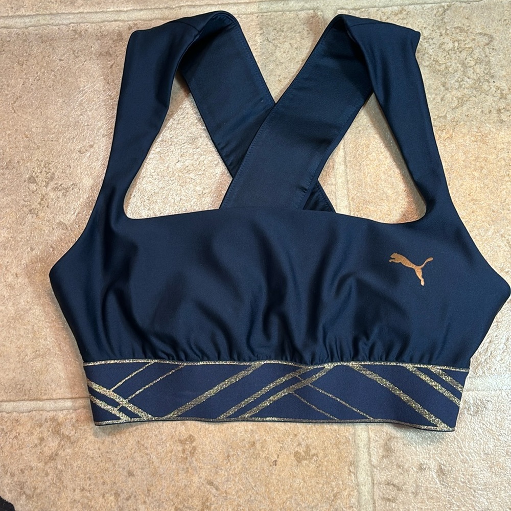 Pump Mid Impact Deco Glam Women's Sports Bra